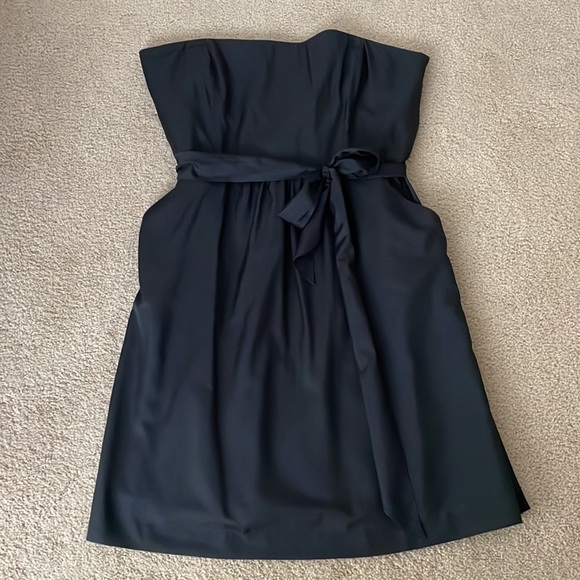 Loft Strapless Black Summer Dress. - Picture 7 of 12